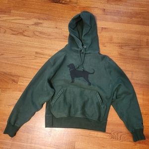 Black Dog Women's Hooded Sweatshirt
